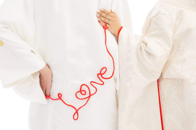 お二人の赤い糸♡