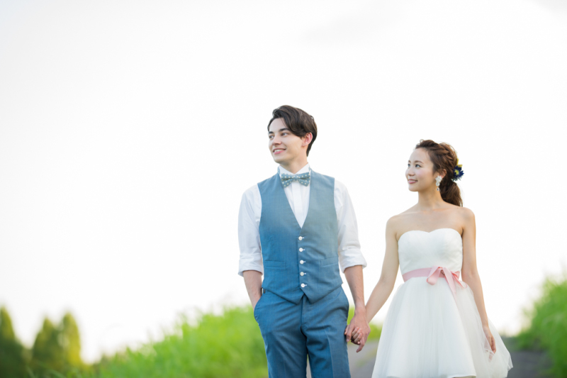 洋装ロケーションフォト