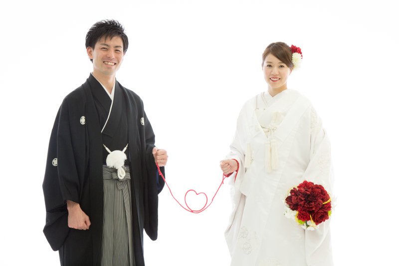 ♡で繋がれたお二人