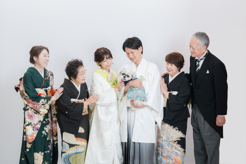 【スタジオ和装】家族フォト婚プラン