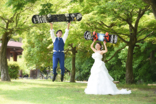 【平日撮影】ロケーション洋装撮影プラン　～大高緑地公園シンプルパック～