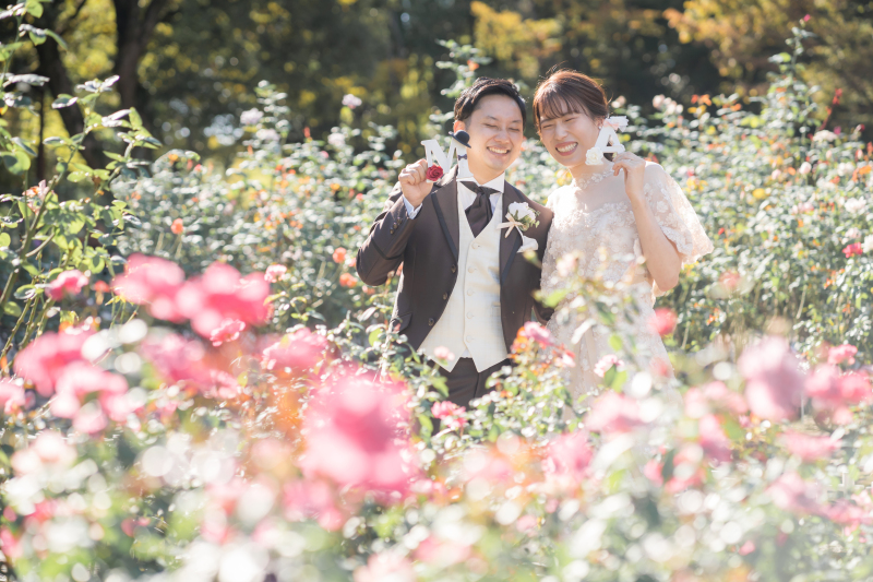 【庄内緑地　全データプラン】緑豊かな公園でナチュラルフォトウェディング