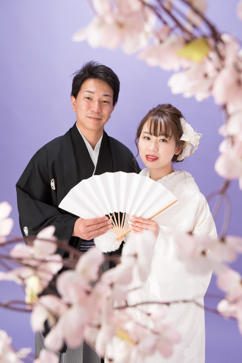 スタジオでは桜で♡