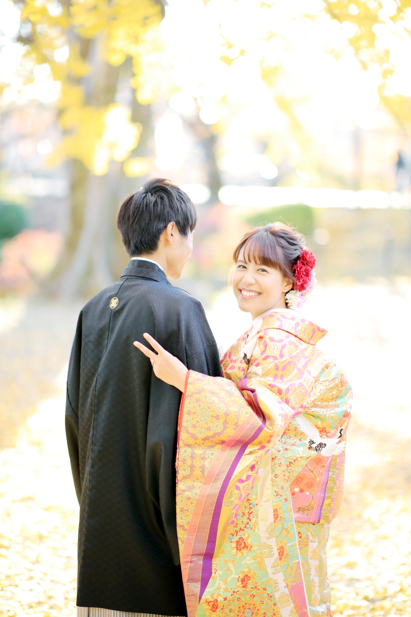 笑顔でピース♡