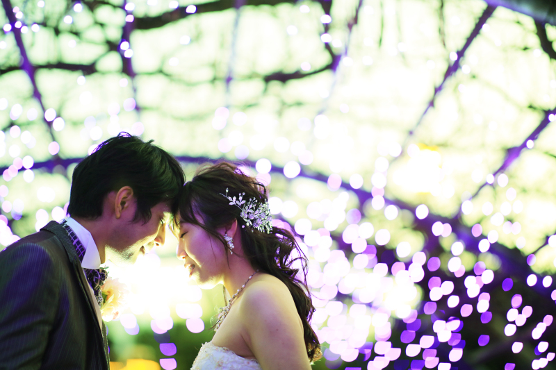 キラキラの電飾