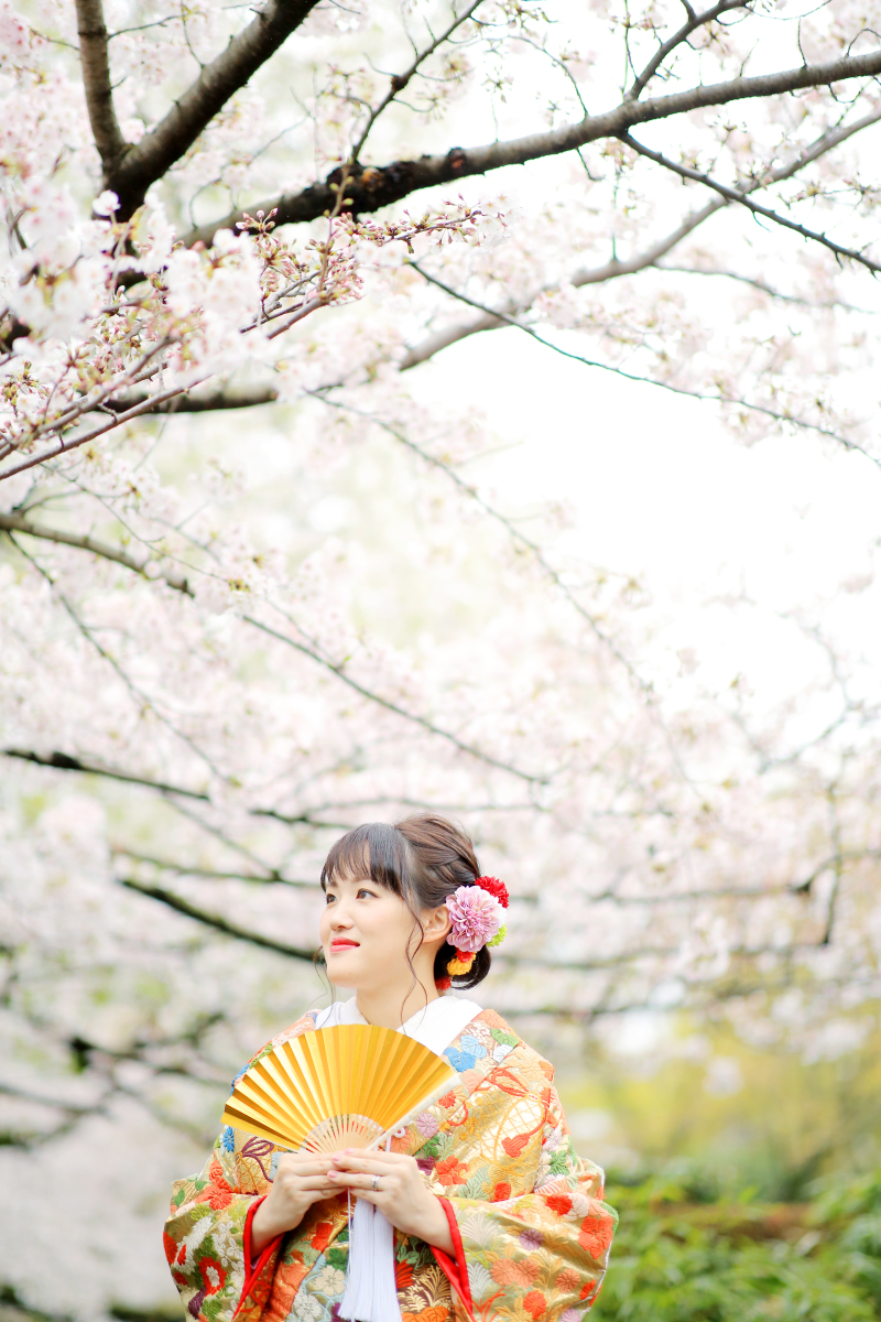 花嫁様のソロショット