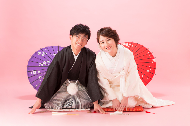 和装定番ポーズ☆