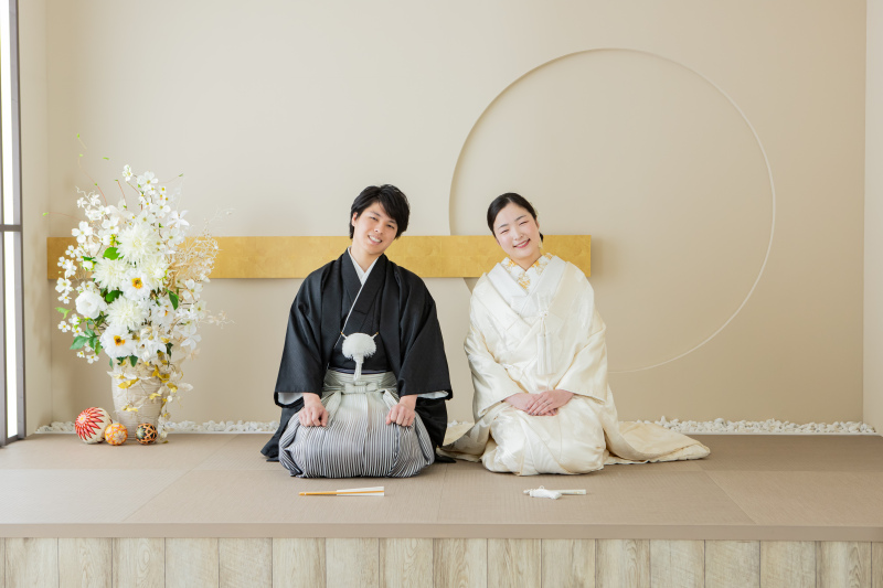 正座でにっこり