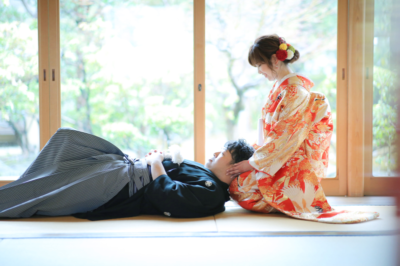 ゆったり膝枕Shot