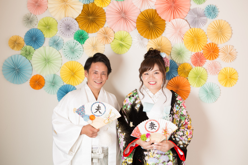 扇子プロップスを使って♡