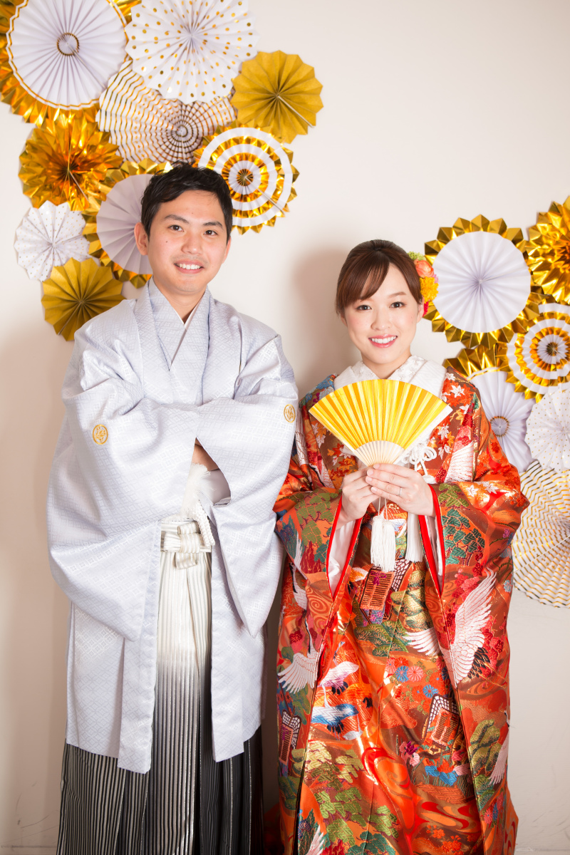 スタジオ撮影にて