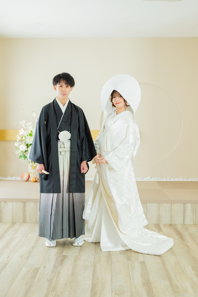 自然体の和装ショット