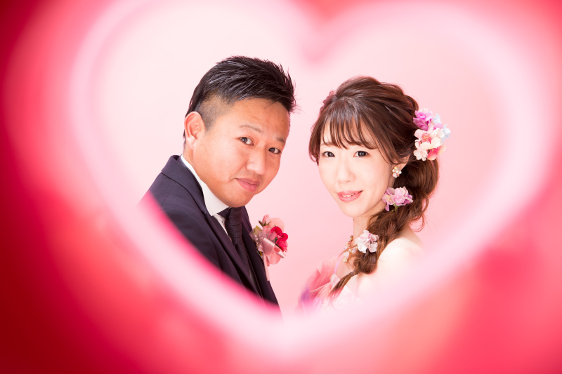 ハートの中から☆