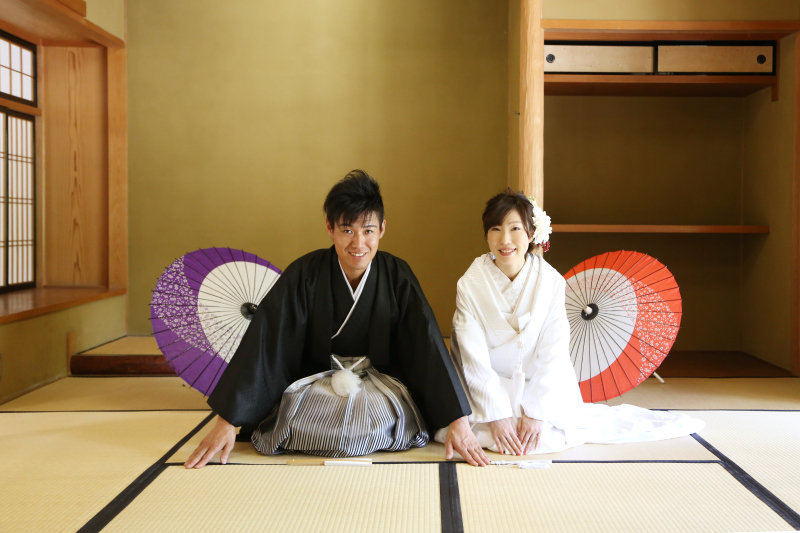 和室を使っての撮影♡