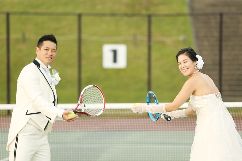 ラストはテニスで♡