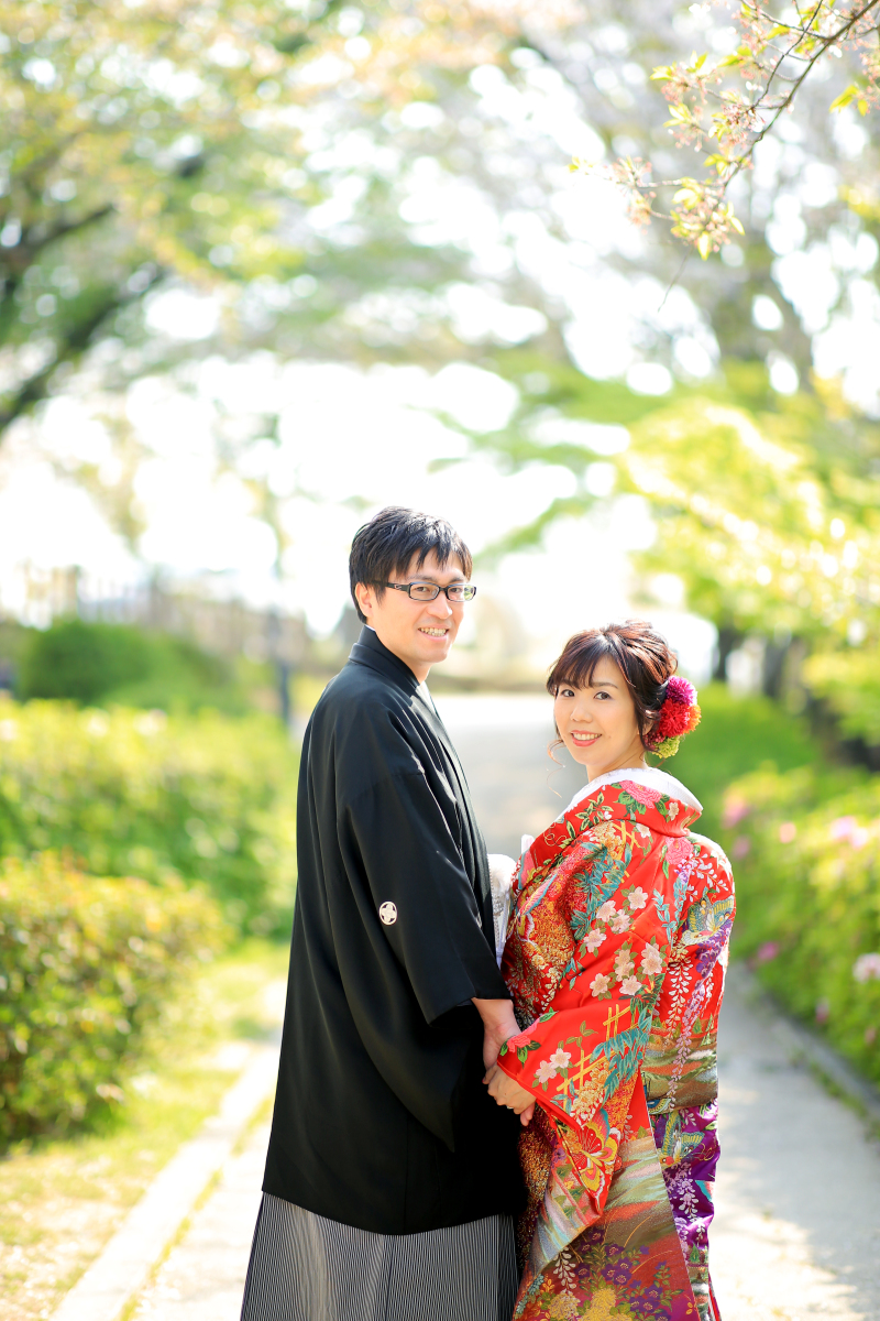 ニッコリ振り向き！