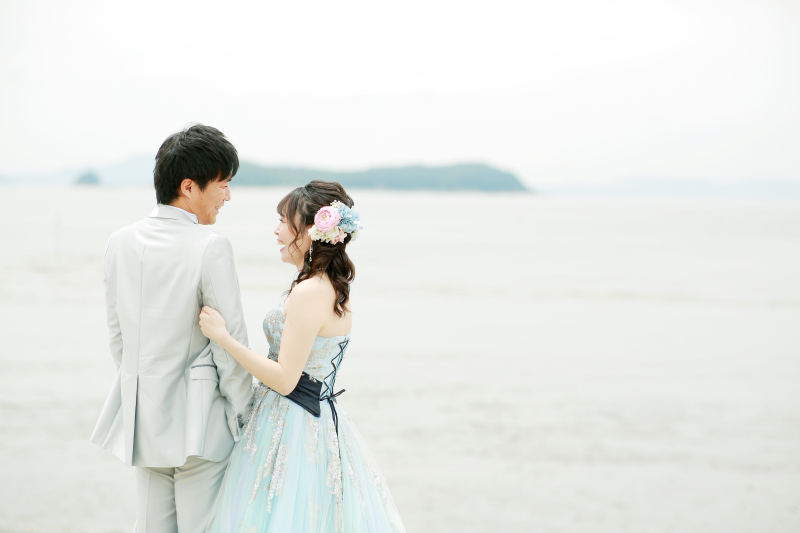 自然な笑顔のお2人で