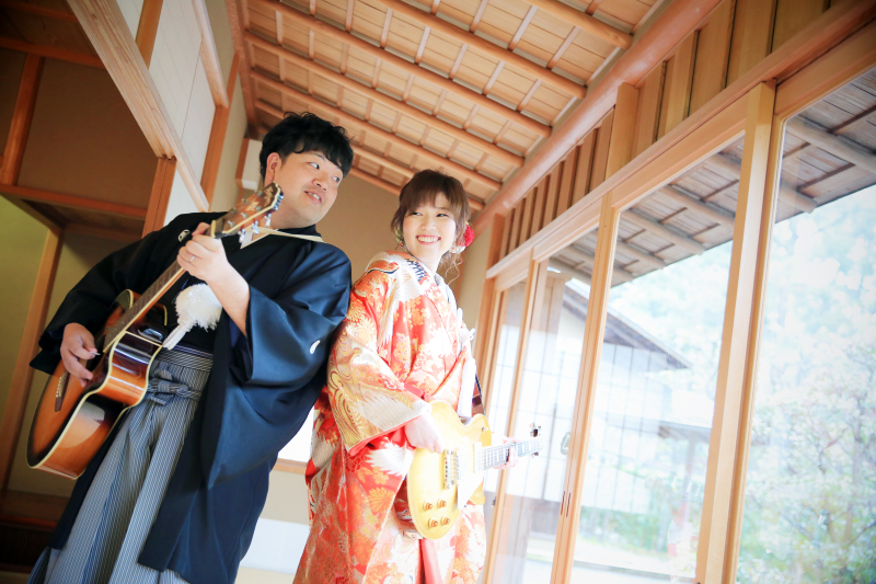 お持ち込みの楽器と共に