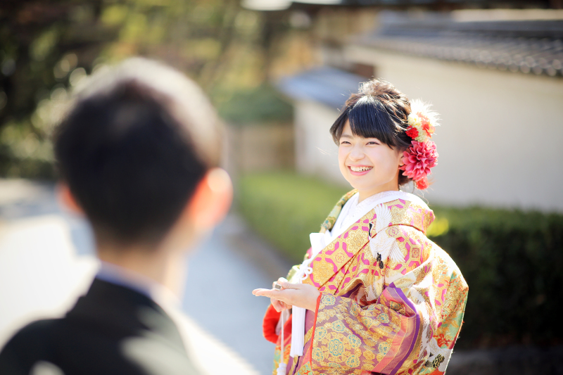 花嫁様の笑顔にキュン♡
