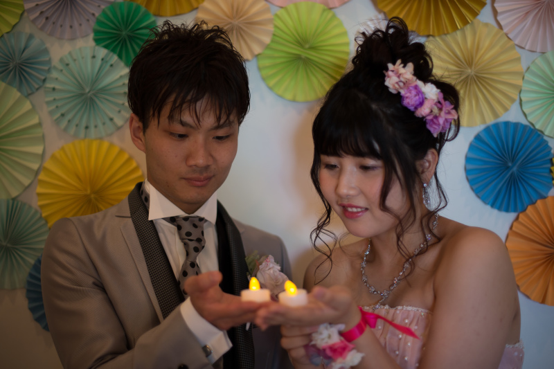 キャンドルを・・