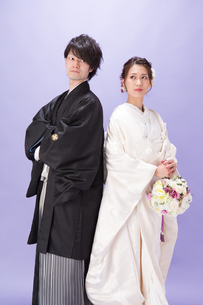 和装ブーケもお洒落に