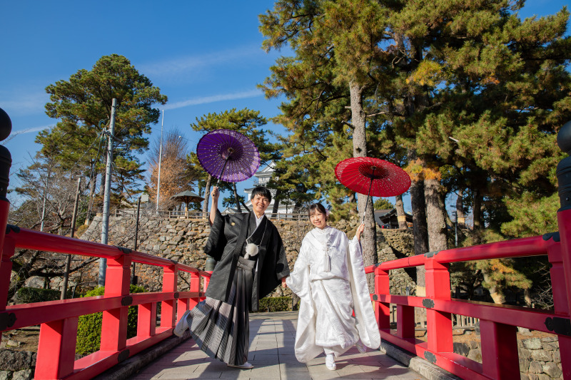 MaiBRIDE　岡崎_庭園で撮影できる
