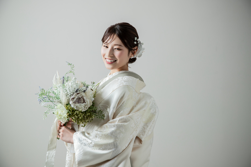 伝統美あふれる白無垢が豊富♪
