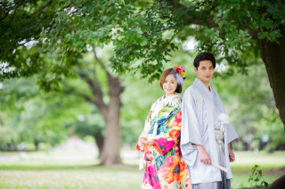 庄内緑地公園〜和装〜