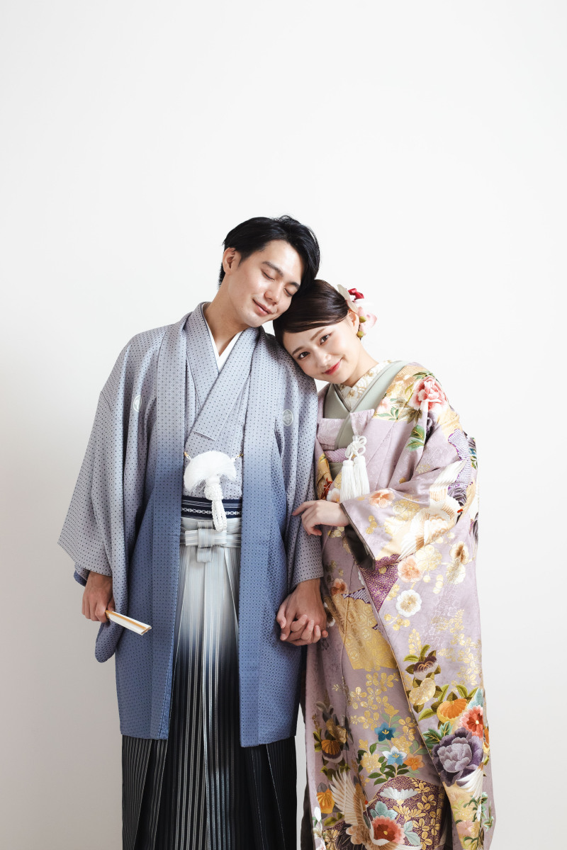 全データAI加工付◇和装スタジオフォト◇シンプルパック◇データ約100カット