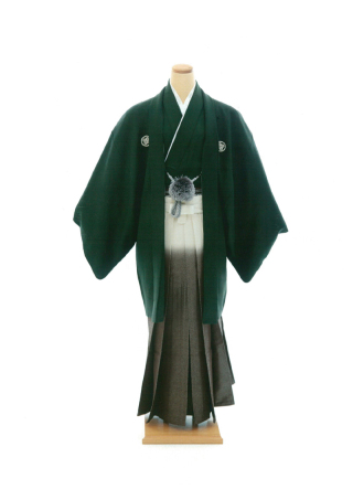 IKKO グリーン　紋付袴