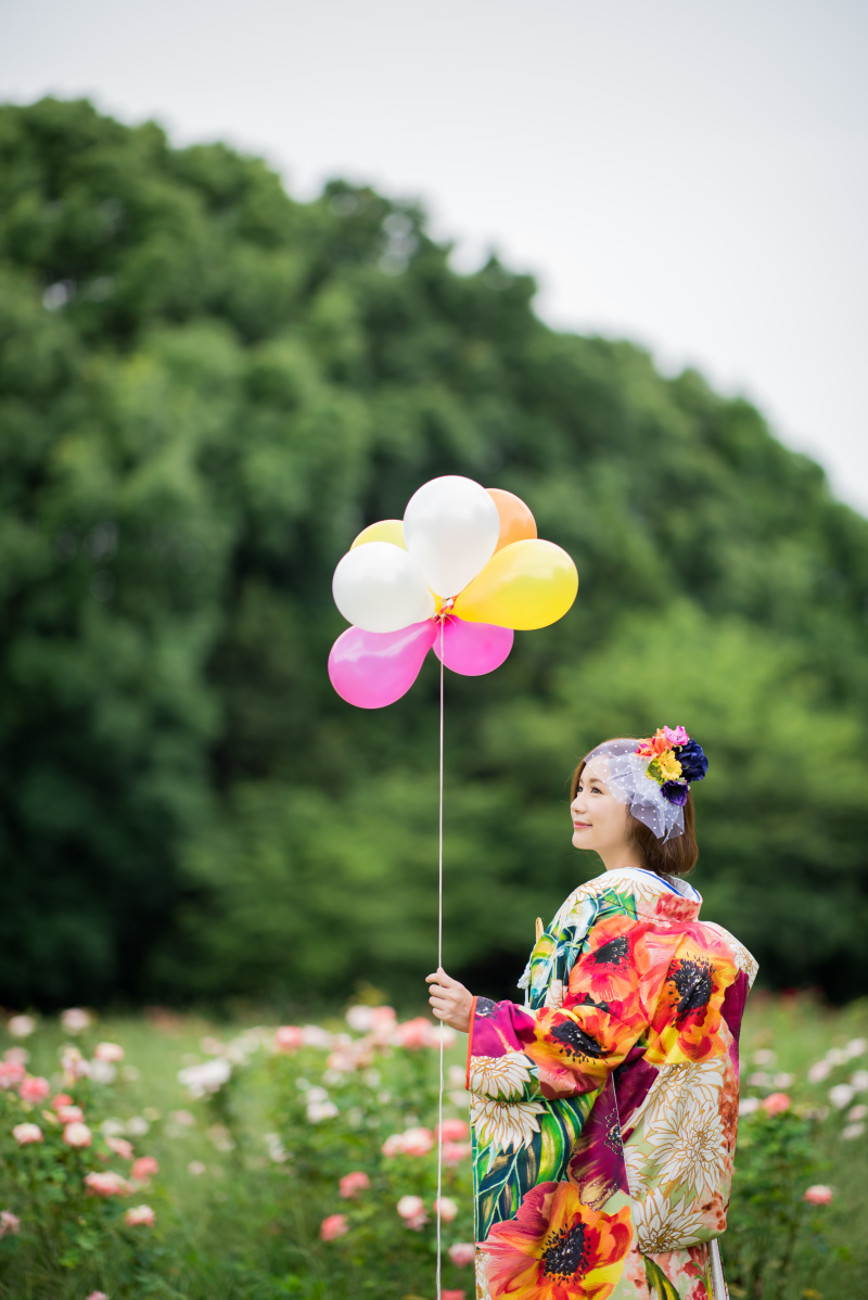 美しいイングリッシュガーデンにもマッチ