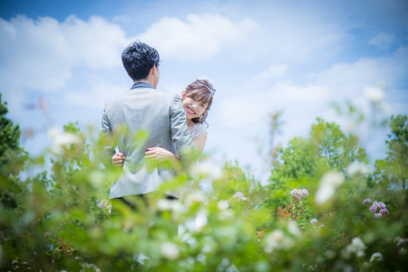 撮影の気候にピッタリ!春の前撮りがオススメ♡