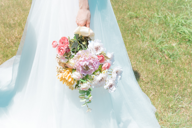 こだわりのお持込みブーケ