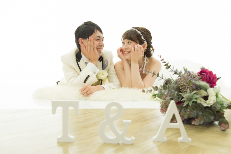 視線を合わせてニッコリ♪