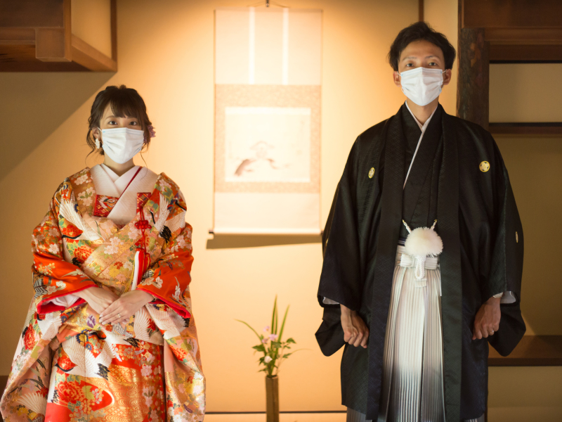 コロナ対策バッチリ★楽しい庭園ロケ撮影