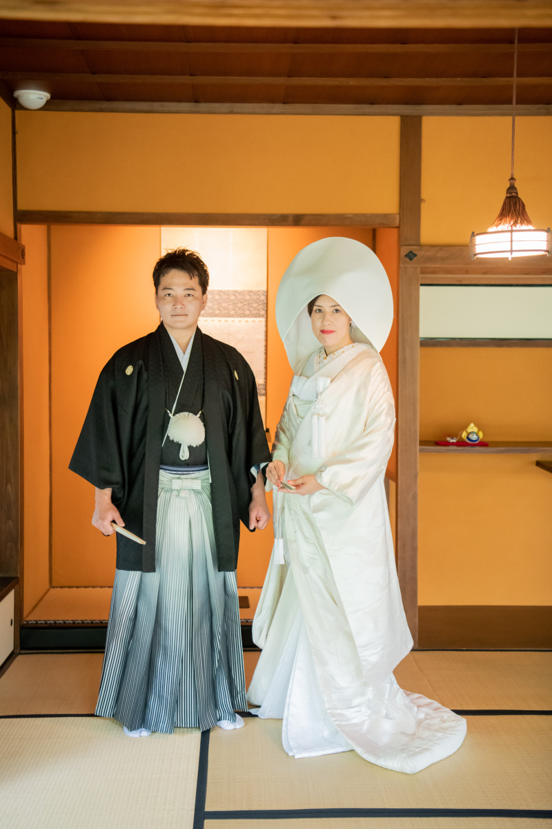 白無垢チェンジ