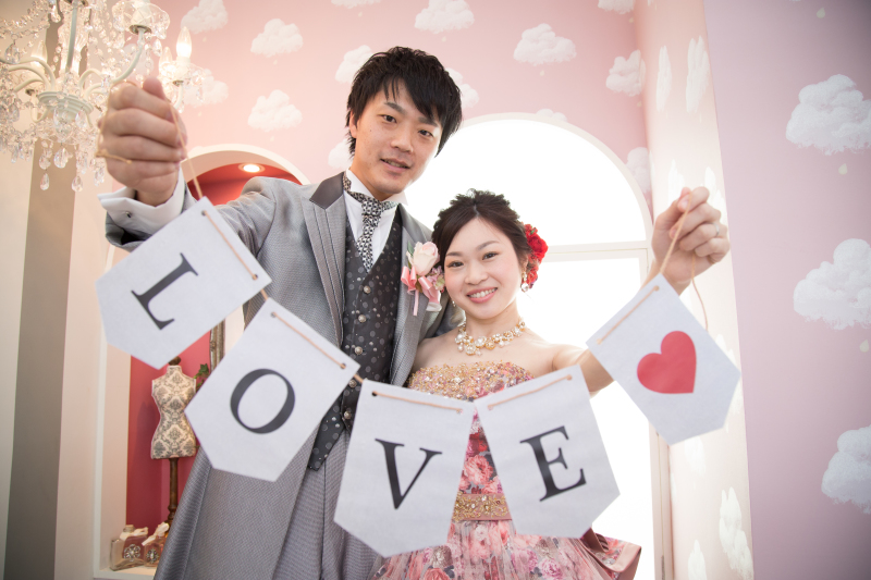 新婦様お色直し♪