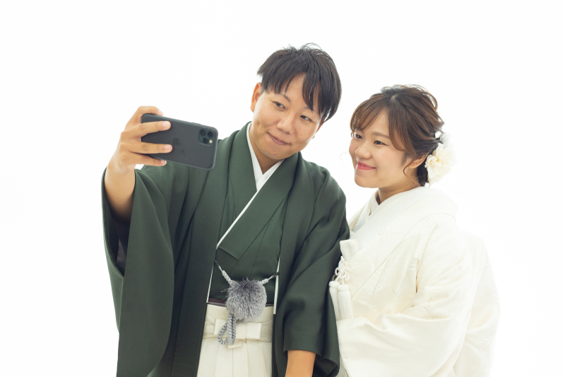 ご新婦様2着目のお着替え前に