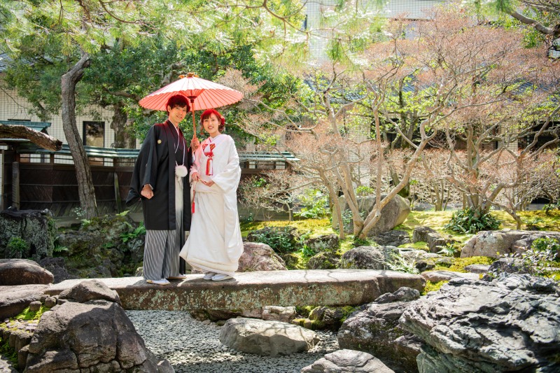 和装撮影からスタート