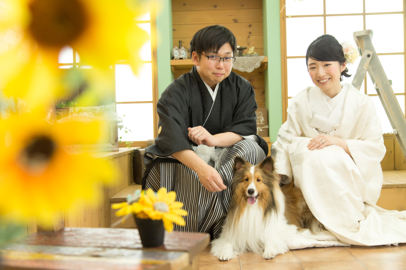 カメラ目線はバッチリ!