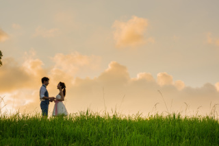 夕焼けフォトベストシーズン入りました♪