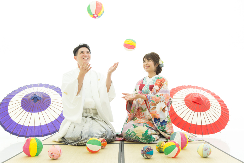 色打掛×カジュアル