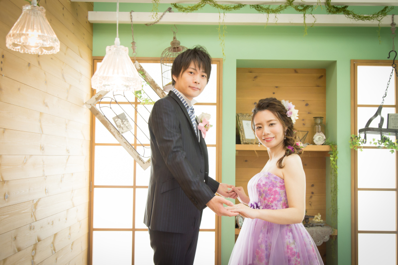 ドレス&ヘアチェンジ♡