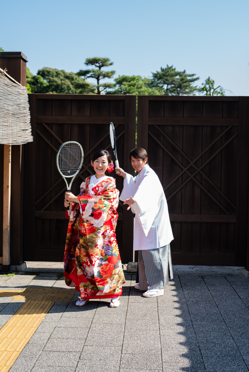 ダブルス中...？