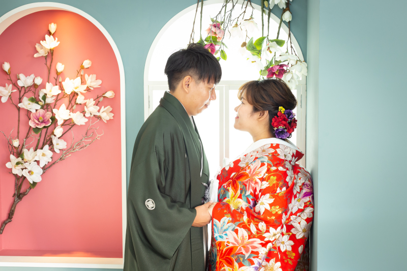 ご新婦様衣装チェンジ！