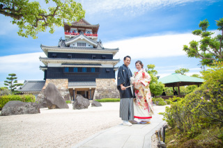 晴れの日の清洲城ロケ！