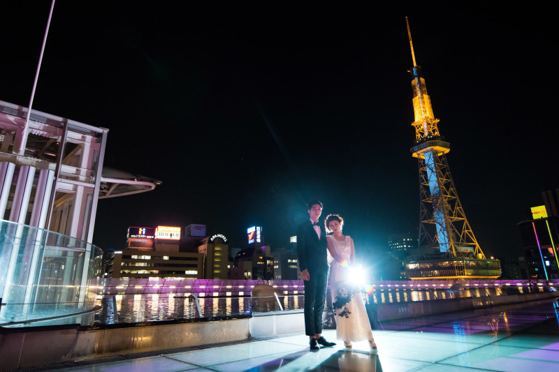 恋人の定番デートスポットで♡