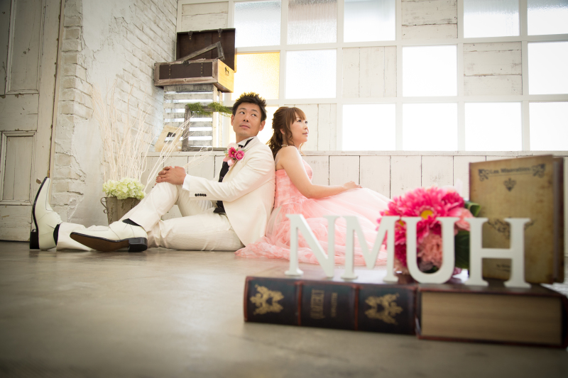 お持込みの小物を使って♪