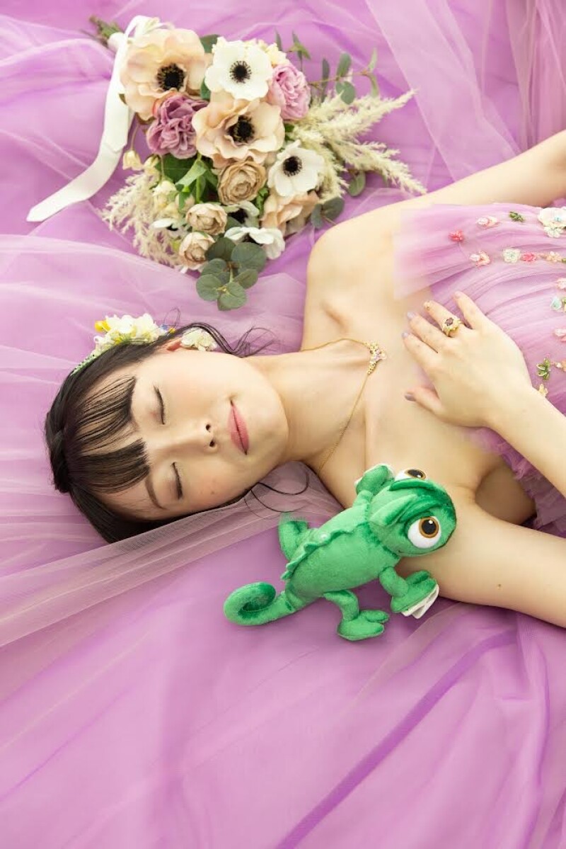 寝転びショット