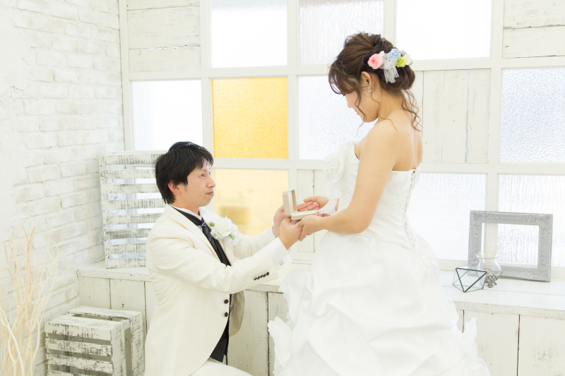 プロポーズ風カット♡